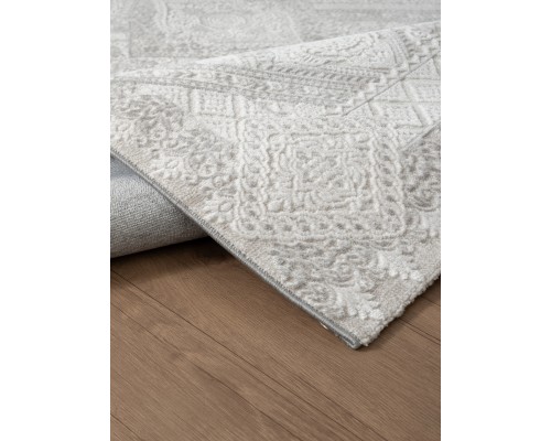 Ковер турецкий Karmen Hali Tesso GD057G cream/grey