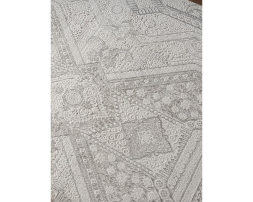 Ковер турецкий Karmen Hali Tesso GD057G cream/grey