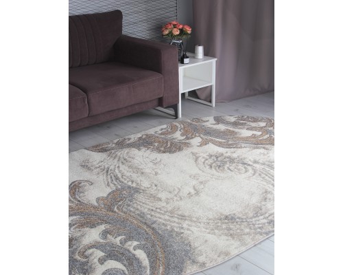 Merinos Ковер Tornado D754 beige 2 Овал