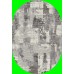 Merinos Ковер Tunis F376 gray Овал