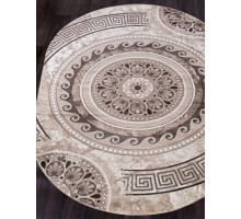 Ковер Merinos Valencia Deluxe d300 cream-brown Овал