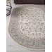 Merinos Ковер Valencia Deluxe F014 cream-l.blue Овал