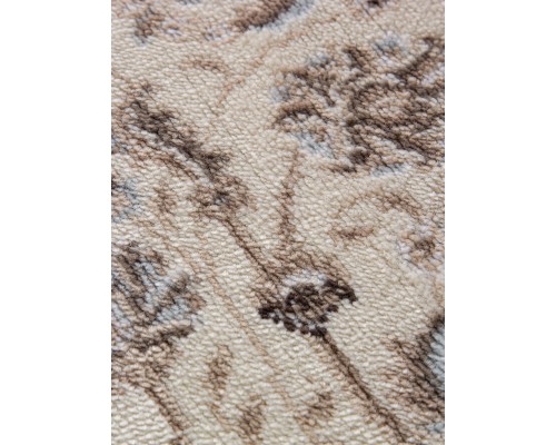 Merinos Ковер Valencia Deluxe F014 cream-l.blue Овал Merinos Ковер Valencia Deluxe F014 cream-l.blue Овал