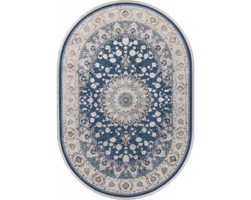 Arda Ковер Zarina A050B d.blue/cream Овал Arda Ковер Zarina A050B d.blue/cream Овал