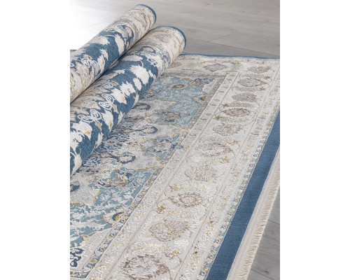 Arda Ковер Zarina A050B d.blue shirink/cream