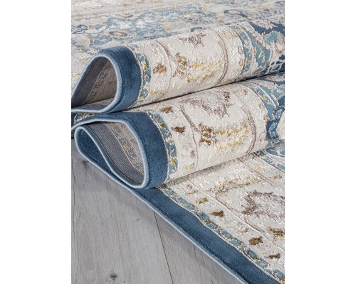 Arda Ковер Zarina A050B d.blue shirink/cream