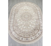 Arda Ковер Zarina A050B l.beige/cream Овал