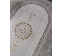 Arda Ковер Zarina A053B light grey shrink/light grey shrink Овал
