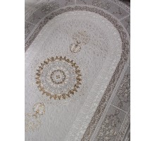 Arda Ковер Zarina A053B light grey shrink/light grey shrink Овал
