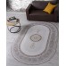 Arda Ковер Zarina A053B light grey shrink/light grey shrink Овал