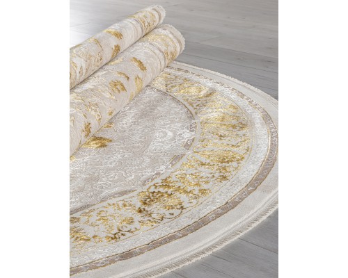 Arda Ковер Zarina A123B cream/gold fdy Овал Arda Ковер Zarina A123B cream/gold fdy Овал