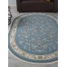 Arda Ковер Zarina M101B blue shirink/blue shirink Овал
