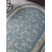 Arda Ковер Zarina M101B blue shirink/blue shirink Овал