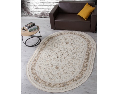 Arda Ковер Zarina M101B cream/cream Овал Arda Ковер Zarina M101B cream/cream Овал