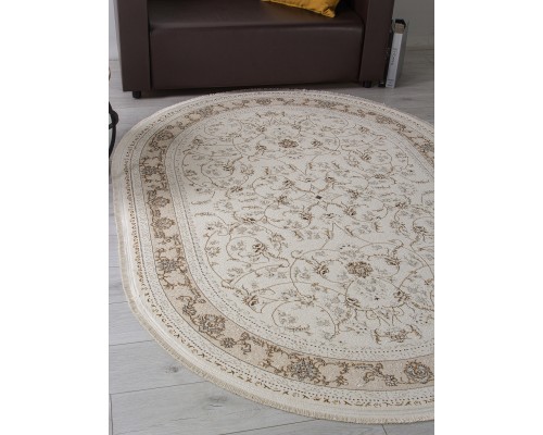 Arda Ковер Zarina M101B cream/cream Овал Arda Ковер Zarina M101B cream/cream Овал